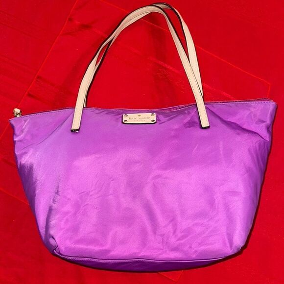 Kate Spade Purple Tote - Picture 5 of 15